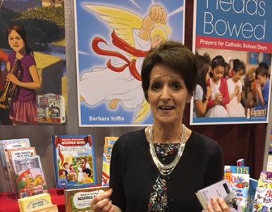 Barbara Yoffie Visits Liguori's Booth at NCEA 2017 Barbara Yoffie Visits Liguori's Booth at NCEA 2017
