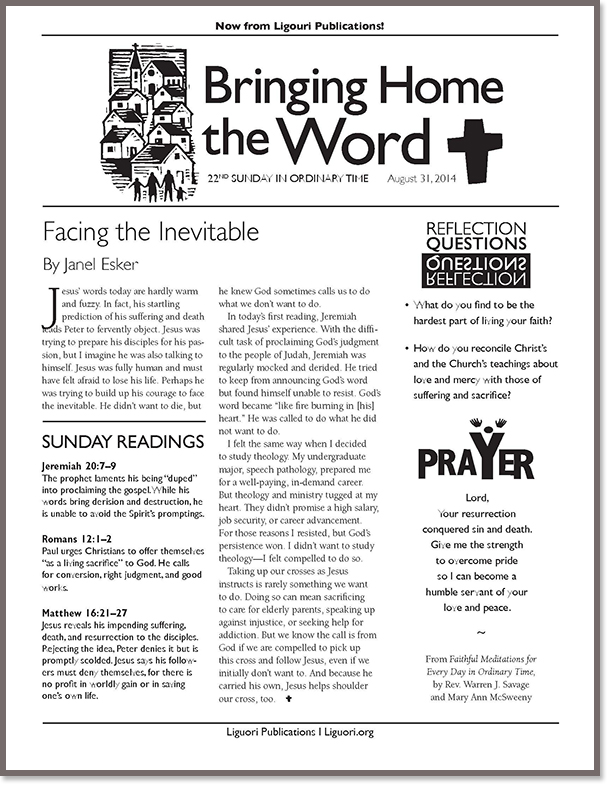 Bringing Home the Word
