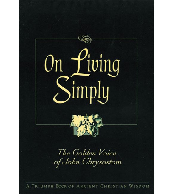 On Living Simply