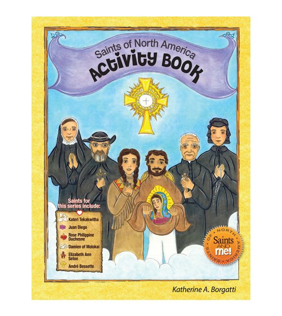 Saints of North America Activity Book