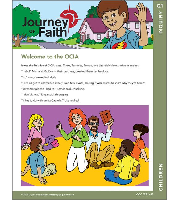 Journey of Faith, Children — Inquiry Packet