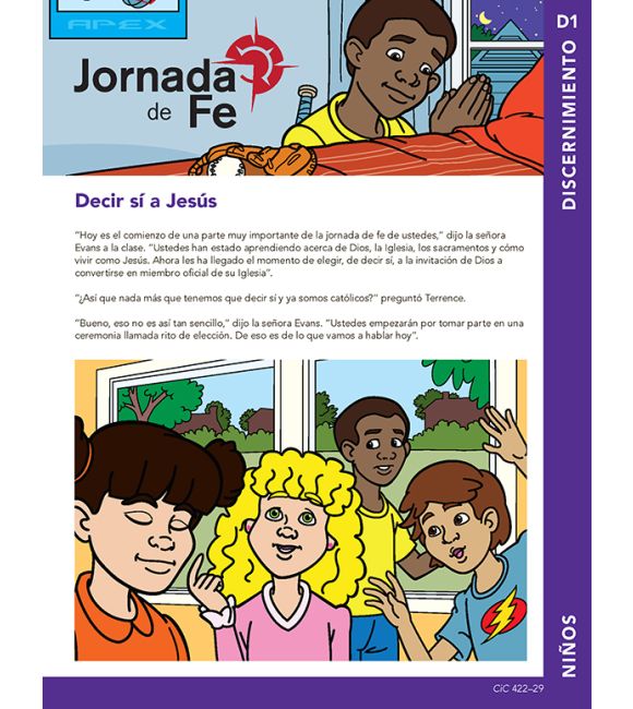 Jornada de fe para niños Discernimiento