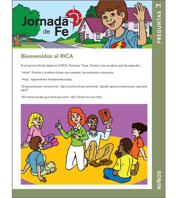 Jornada de fe para niños Preguntas