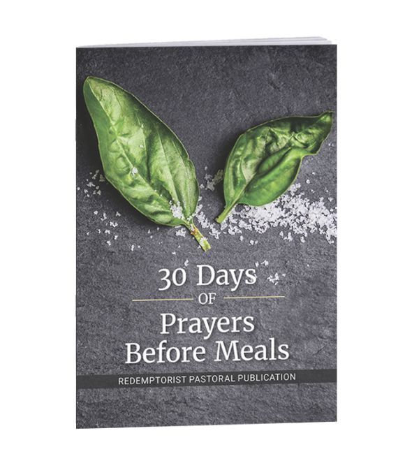 30 Days of Prayers Before Meals