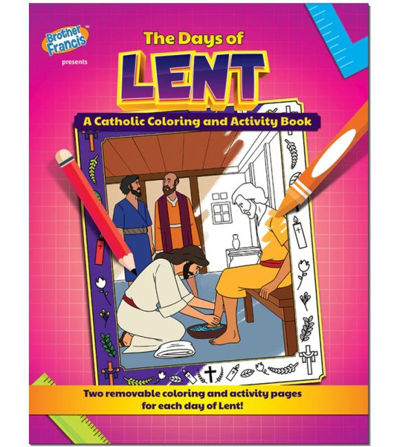 The Days of Lent Coloring and Activity Book