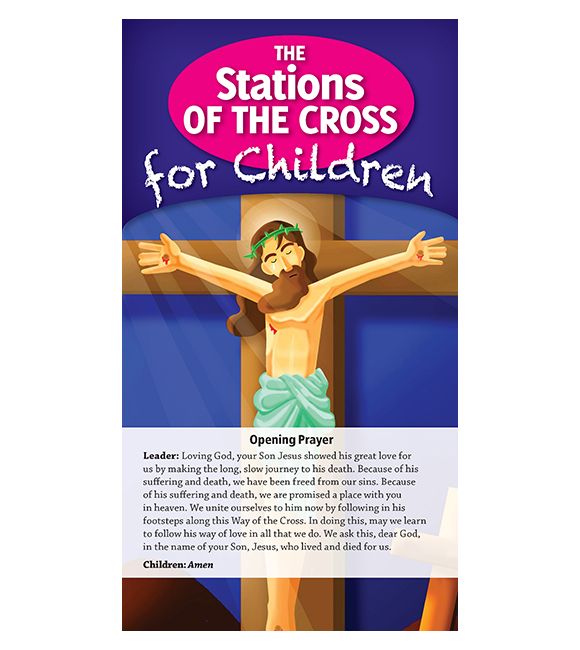 The Stations of the Cross for Children (package of 10)