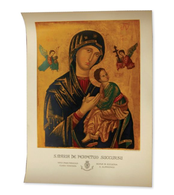 Perpetual Help Print 13-3/8 x 18-3/4