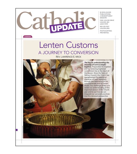 Lenten Customs: A Journey to Conversion