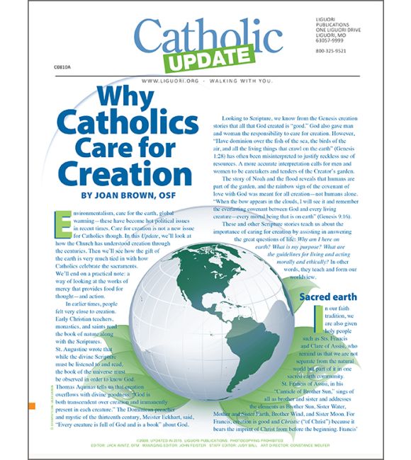 Why Catholics Care for Creation