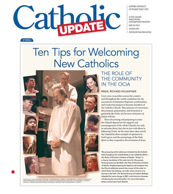 Ten Tips for Welcoming New Catholics