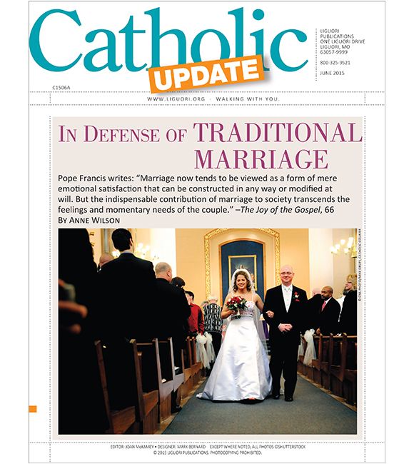 In Defense of Traditional Marriage