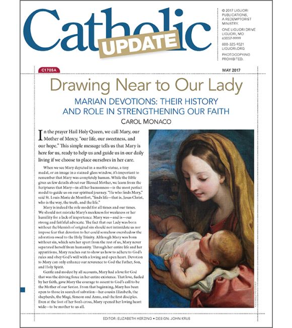 Drawing Near to Our Lady