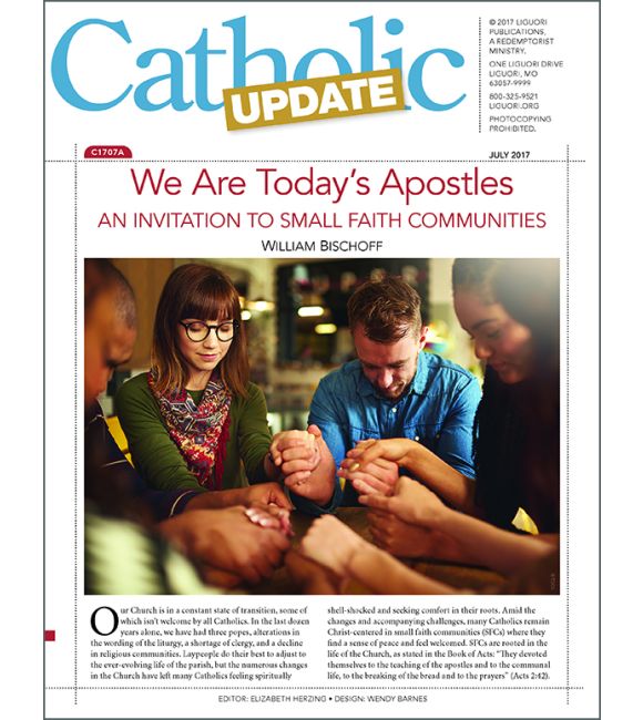 We Are Today's Apostles: An Invitation to Small Faith Communities