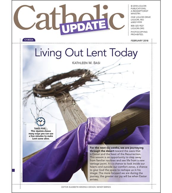 Living Out Lent Today