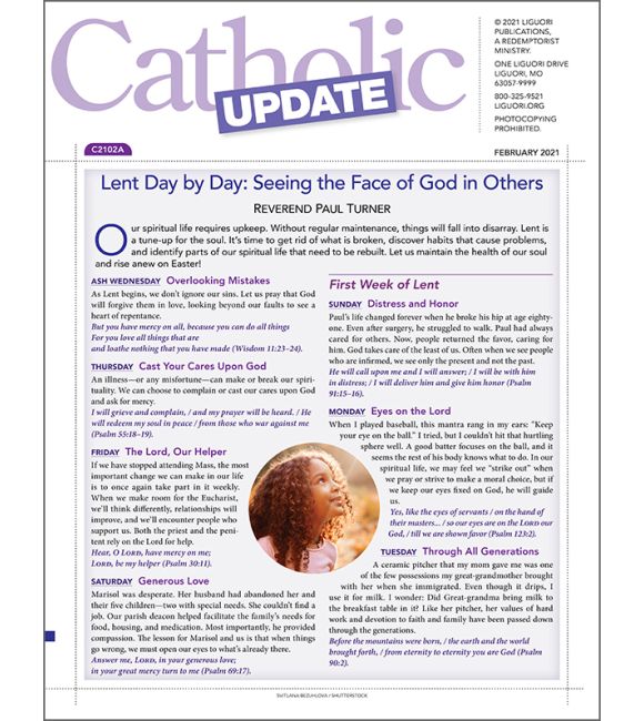 Lent Day by Day: Seeing the Face of God in Others