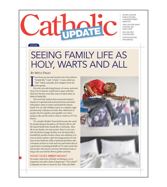Seeing Family Life as Holy