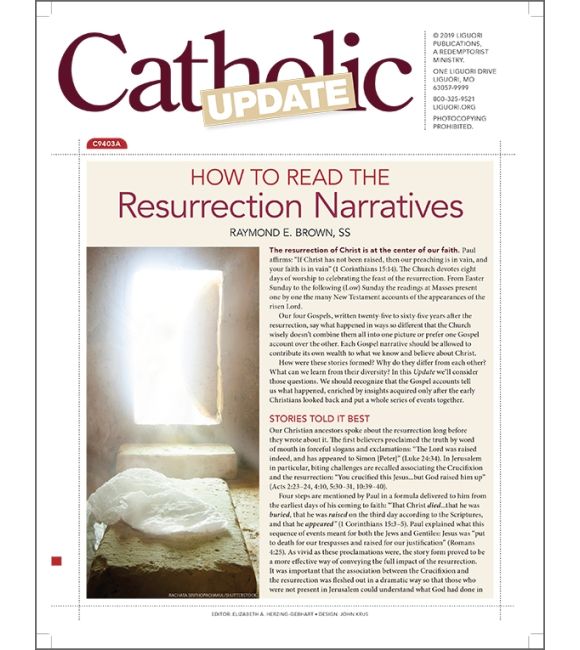 How to Read The Resurrection Narratives