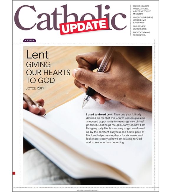 Lent: Giving Our Hearts to God