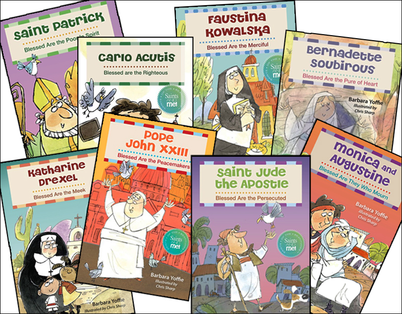 New from Saints and Me! –– Saints of the Beatitudes Collection