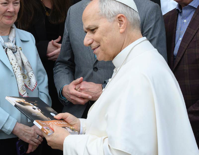 Check out what Pope Leo XIV is holding!  